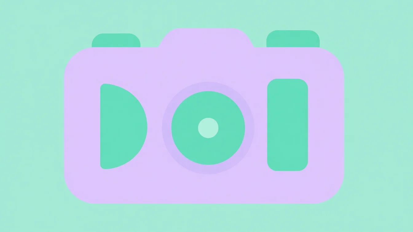 Flat vector illustration of a soft lavender visual timer with a s